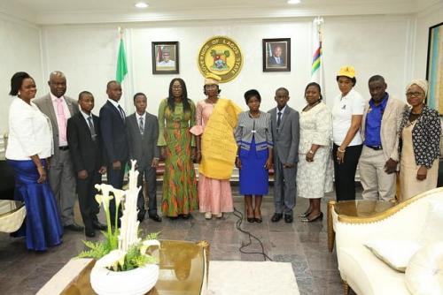 One Day Governor and Cabinet meet Mrs. Ambode